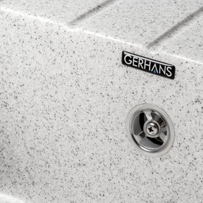 Кухонная мойка Gerhans B20-19, серый - фото5