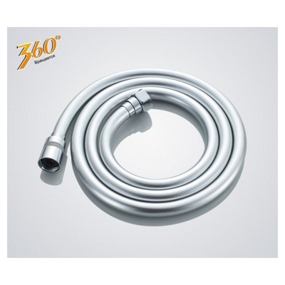 GERHANS K40205-10 Душевой шланг для гигиенической лейки, латунь, ПВХ, серебристый + серый - фото