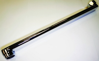 Ledeme L35-F Излив 35 см для смесителя в ванной, нержавеющая сталь, хром - фото