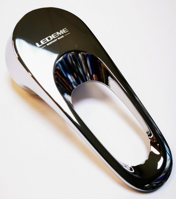 Ledeme LH13 Ручка переключения на смеситель для картриджа D35, цинк, хром - фото