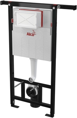 ALCAPLAST AM102/1120-BL-01 Скрытая система инсталляции для сухой установки (при реконструкции ванных комнат в панельных домах) - фото