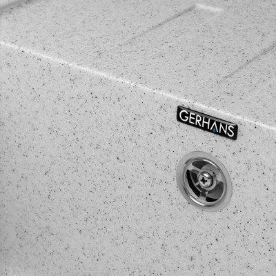 Кухонная мойка Gerhans B15-19, серый - фото5