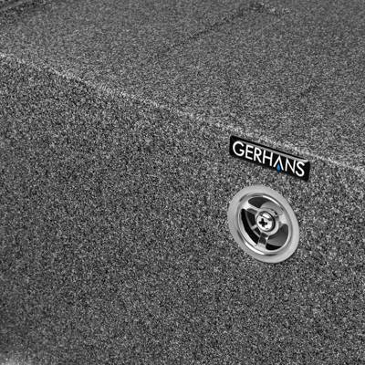 Кухонная мойка Gerhans B15-24, графит - фото5