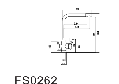Смеситель для кухни FMARK FS0262 - фото2
