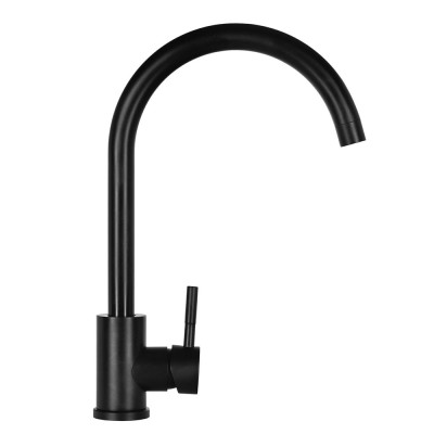 Wisent  WP49-098-3-26 Смеситель для кухни, нержавеющая сталь, антрацит - фото