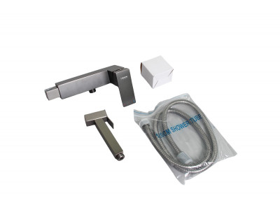 Ledeme L75225D Смеситель для туалет, нержавеющая сталь SUS 304, оружейная сталь - фото6