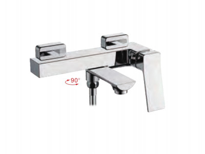 Ledeme L3194 Смеситель для ванны, латунь, хром - фото4