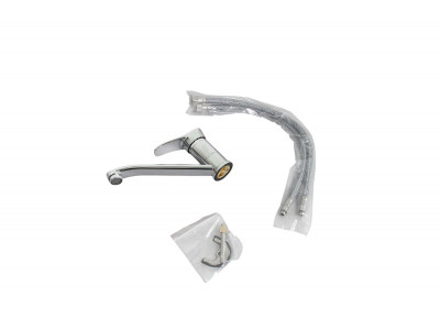 Ledeme L4514-B Смеситель для кухни, цинк, хром - фото3