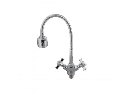 Ledeme L4311-3 Смеситель для кухни, цинк, хром - фото3