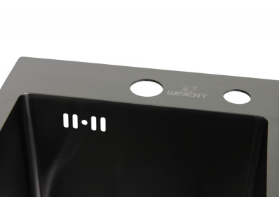 Мойка кухонная WISENT W33045B, без сифона - фото6