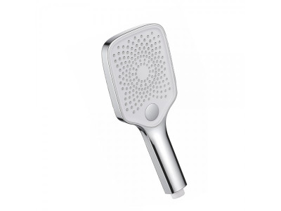 Ledeme M001 Душевая лейка 3 режима, пластик, хром - фото