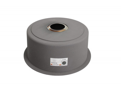 Кухонная мойка GERHANS K34545B, графит - фото6