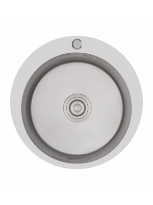 Кухонная мойка GERHANS K34848, сатин - фото