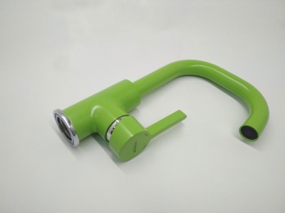 Ledeme L1099Z Смеситель для умывальника, латунь, зеленый- фото5