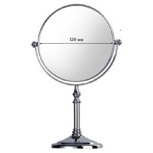 Ledeme L6206 Зеркало ванной увеличительное, нержавеющая сталь, хром, 6 дюймов - фото