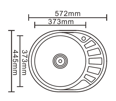 Кухонная мойка Ledeme L85745-L, ГЛЯНЕЦ - фото3