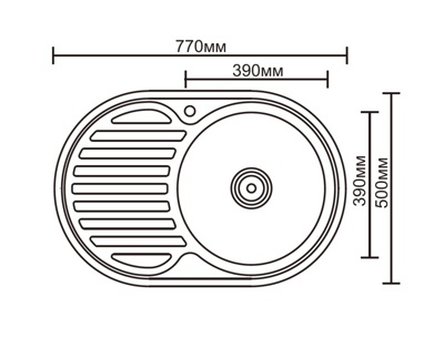 Кухонная мойка Ledeme L87750-6R, ГЛЯНЕЦ - фото3