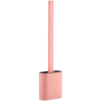 Ledeme L917R Туалетный ершик, пластик, розовый - фото