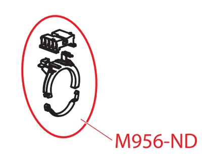 ALCAPLAST M956-ND Подвижной держатель отходов для инсталляции - фото