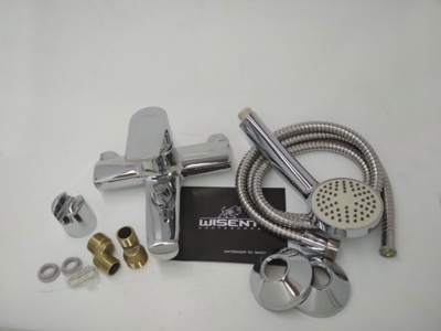 Wisent W30241 Смеситель для ванны, цинк, хром - фото2