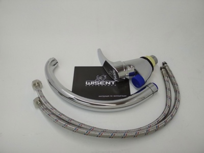 Wisent W59022 Смеситель для кухни, цинк, хром - фото2